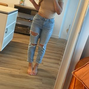 Comfy Ripped stretch jeans AE